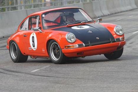 Frank Andersen i sin Porsche 911
(Foto: Motorsporten.dk)